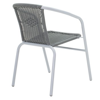 Πολυθρόνα κήπου Art Maison Acri - Grey (54x56x73εκ.)