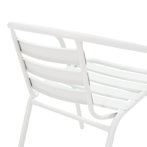 Πολυθρόνα κήπου Art Maison Adelfia - White (54x58x73εκ.)