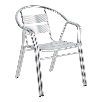 Πολυθρόνα Art Maison Cobalt στοιβαζόμενη χρωμίου αλουμίνιο 58x64x75εκ