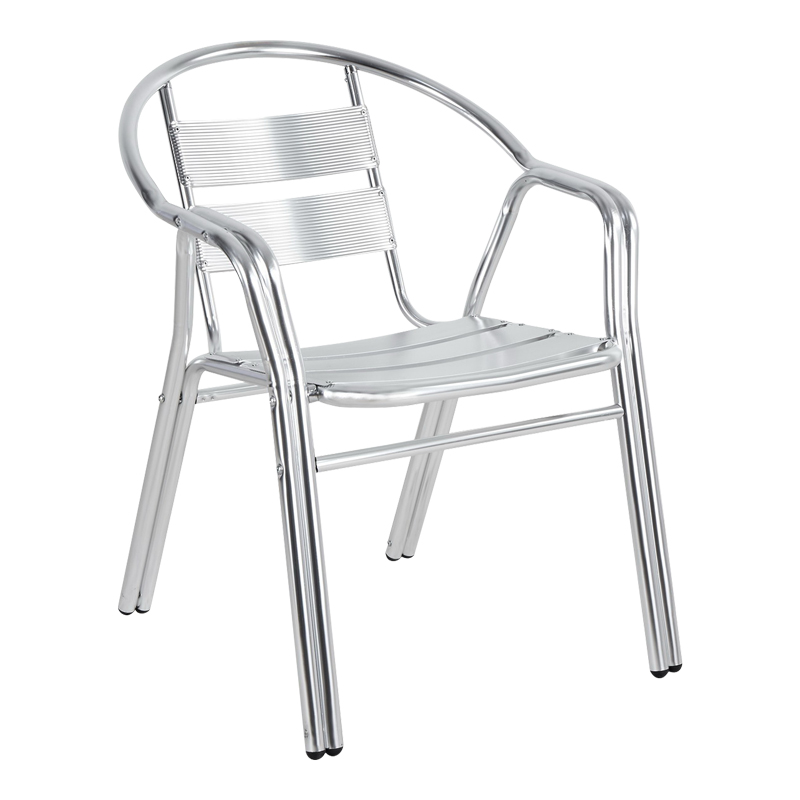 Πολυθρόνα Art Maison Cobalt στοιβαζόμενη χρωμίου αλουμίνιο 58x64x75εκ