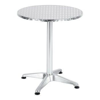 Τραπέζι Art Maison Pozzuoli - Silver (Φ60x70εκ.)