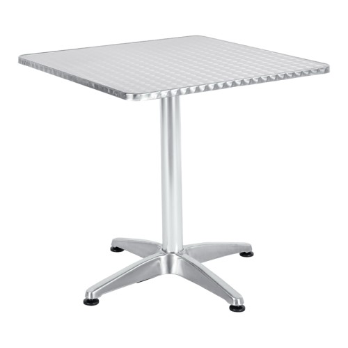 Τραπέζι Art Maison Pozzuoli - Silver (60x60x70εκ.)