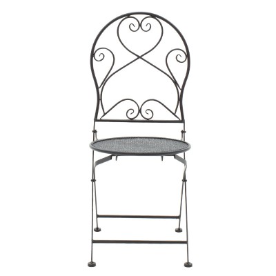 Τραπεζαρία κήπου 3 Τεμαχίων Art Maison Rimini - Black (60x60x70εκ.)