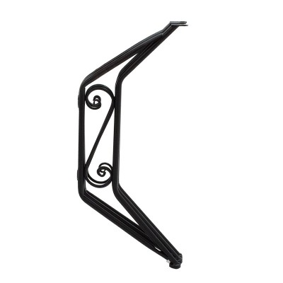 Τραπεζαρία κήπου 3 Τεμαχίων Art Maison Perugia - Black