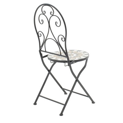 Τραπεζαρία κήπου 3 Τεμαχίων Art Maison Perugia - Black