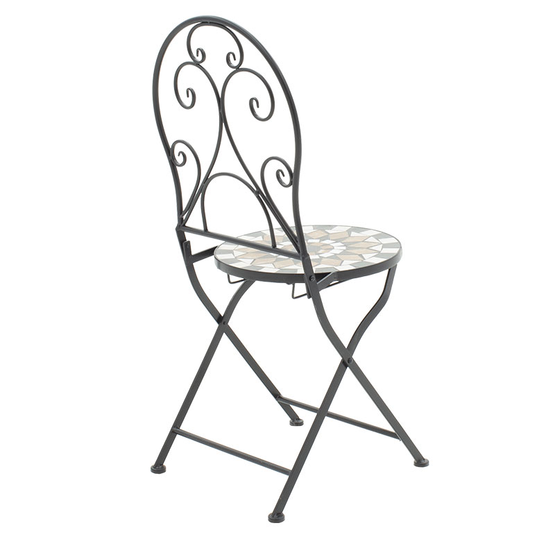 Τραπεζαρία κήπου 3 Τεμαχίων Art Maison Perugia - Black