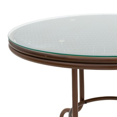 Τραπέζι Art Maison Vercelli - Brown (Φ60x60εκ.) Τραπέζι Art Maison Vercelli - Brown (Φ60x60εκ.)