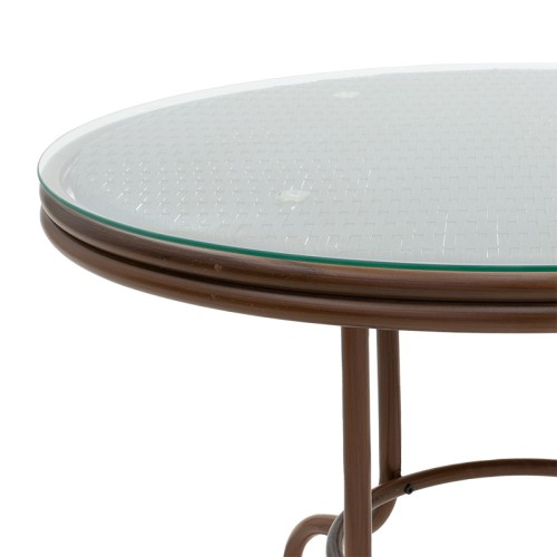 Τραπέζι Art Maison Vercelli - Brown (Φ60x60εκ.)