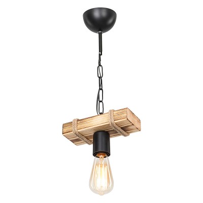 Φωτιστικό οροφής Art Maison Foligno - Black Natural (20x10x43εκ.) Φωτιστικό οροφής Art Maison Foligno - Black Natural (20x10x43εκ.)