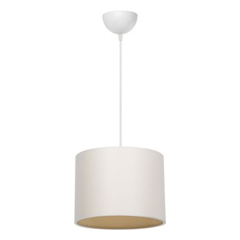 Φωτιστικό οροφής μονόφωτο Art Maison Messina - Cream White (Φ22x60εκ)