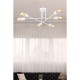 Φωτιστικό οροφής εξάφωτο Art Maison Cuneo - White (Φ61x25εκ)