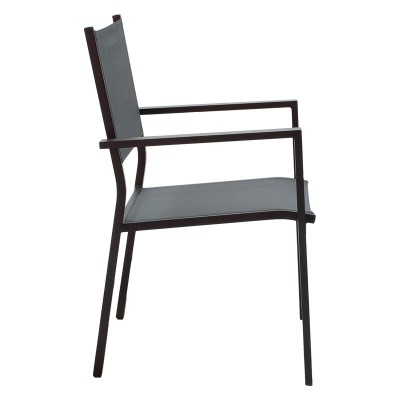 Πολυθρόνα κήπου Art Maison Agordo - Charcoal (62x49x88εκ.)