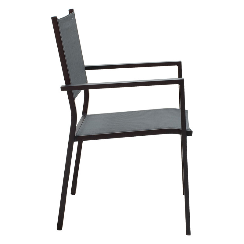 Πολυθρόνα κήπου Art Maison Agordo - Charcoal (62x49x88εκ.)