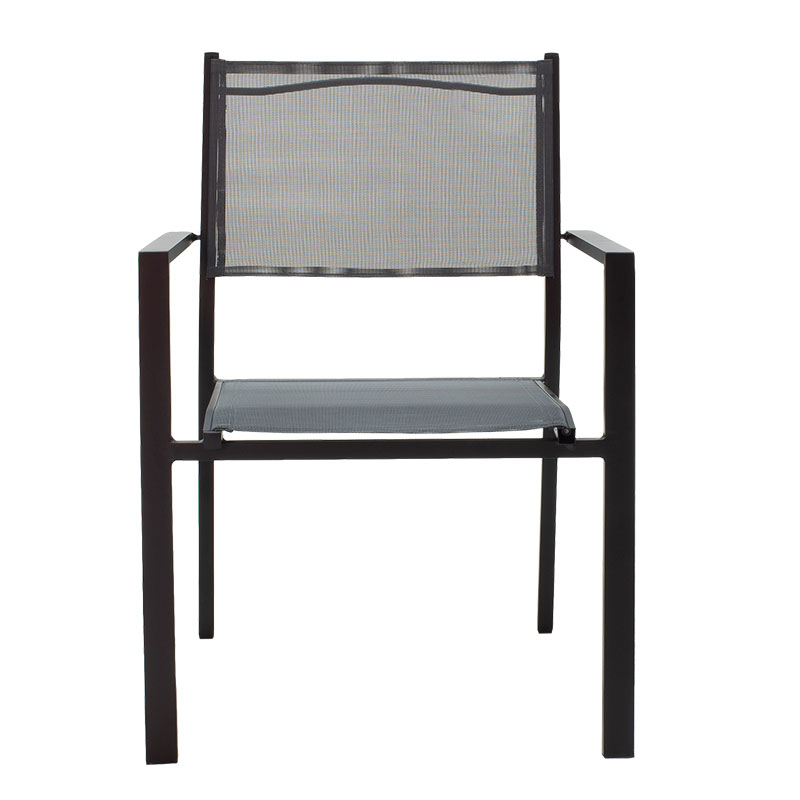 Πολυθρόνα κήπου Art Maison Agordo - Charcoal (62x49x88εκ.)