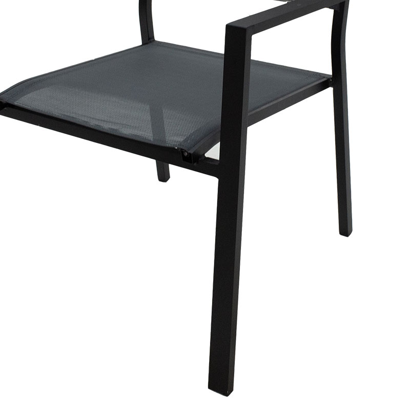 Πολυθρόνα κήπου Art Maison Agordo - Charcoal (62x49x88εκ.)