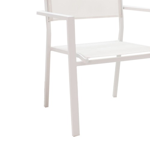 Πολυθρόνα κήπου Art Maison Agordo - White (62x49x88εκ.)