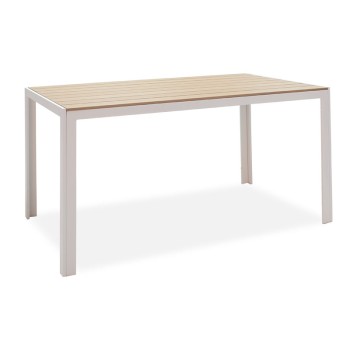 Τραπεζαρία κήπου 5 Τεμαχίων Art Maison Ravenna - White Natural