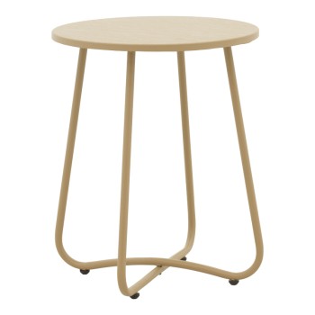 Βοηθητικό τραπεζάκι Art Maison Norwalk - Beige (Φ40x50εκ.)