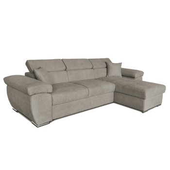 Γωνιακός καναπές Art Maison Abruzzo - Beige Brown (286x160x75-90εκ.)