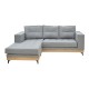 Γωνιακός καναπές αναστρέψιμος Art Maison Λέινι - Gray (250x184x100εκ)