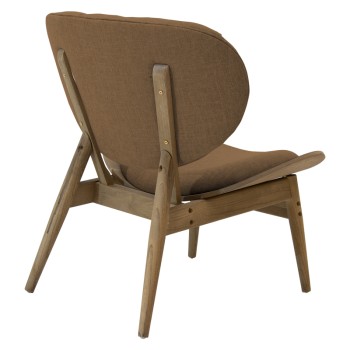 Πολυθρόνα relax Art Maison Lewiston - Walnut Brown (77x70x82εκ.)