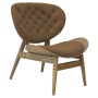 Πολυθρόνα relax Art Maison Lewiston - Walnut Brown (77x70x82εκ.)