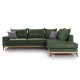 Γωνιακός καναπές αριστερή γωνία Art Maison Italy - Cypress Charcoal (290x235x95εκ)