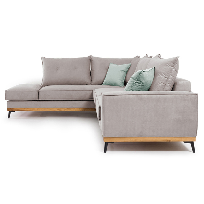 Γωνιακός καναπές δεξιά γωνία Art Maison Italy - Light Gray Ciel (290x235x95εκ) Γωνιακός καναπές δεξιά γωνία Art Maison Italy - Light Gray Ciel (290x235x95εκ)