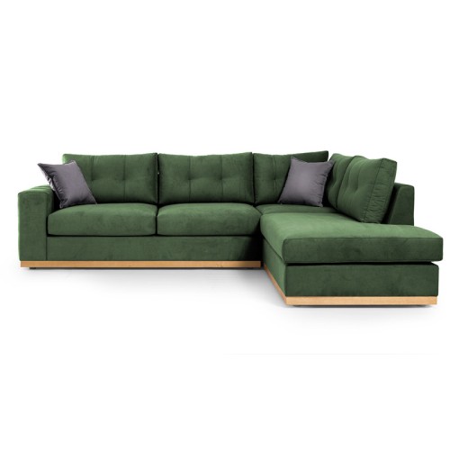 Γωνιακός καναπές αριστερή γωνία Art Maison Australia - Cypress Charcoal (280x225x90εκ)