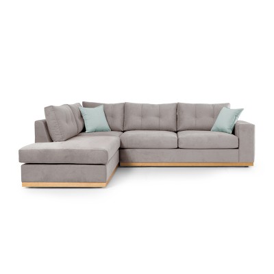 Γωνιακός καναπές δεξιά γωνία Art Maison Australia - Light Gray Ciel (280x225x90εκ) Γωνιακός καναπές δεξιά γωνία Art Maison Australia - Light Gray Ciel (280x225x90εκ)