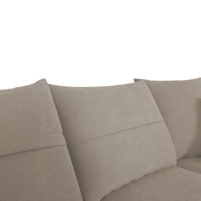 Γωνιακός καναπές δεξιά γωνία Art Maison Marlin γκρι-μπεζ ύφασμα με μαξιλάρια σε απόχρωση ανοιχτό γκρι 275x215x93εκ Γωνιακός καναπές δεξιά γωνία Art Maison Marlin γκρι-μπεζ ύφασμα με μαξιλάρια σε απόχρωση ανοιχτό γκρι 275x215x93εκ