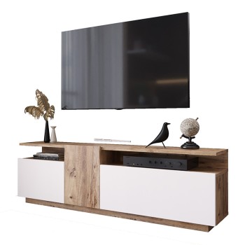Έπιπλο τηλεόρασης Art Maison Westowood - Natural White (150x29.5x46.3εκ.)
