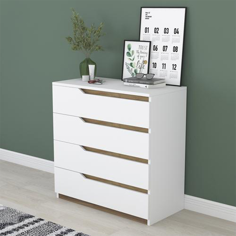 Συρταριέρα Art Maison Liguria - Walnut White (80x47x92εκ) Συρταριέρα Art Maison Liguria - Walnut White (80x47x92εκ)
