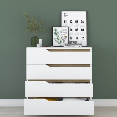 Συρταριέρα Art Maison Liguria - Walnut White (80x47x92εκ) Συρταριέρα Art Maison Liguria - Walnut White (80x47x92εκ)