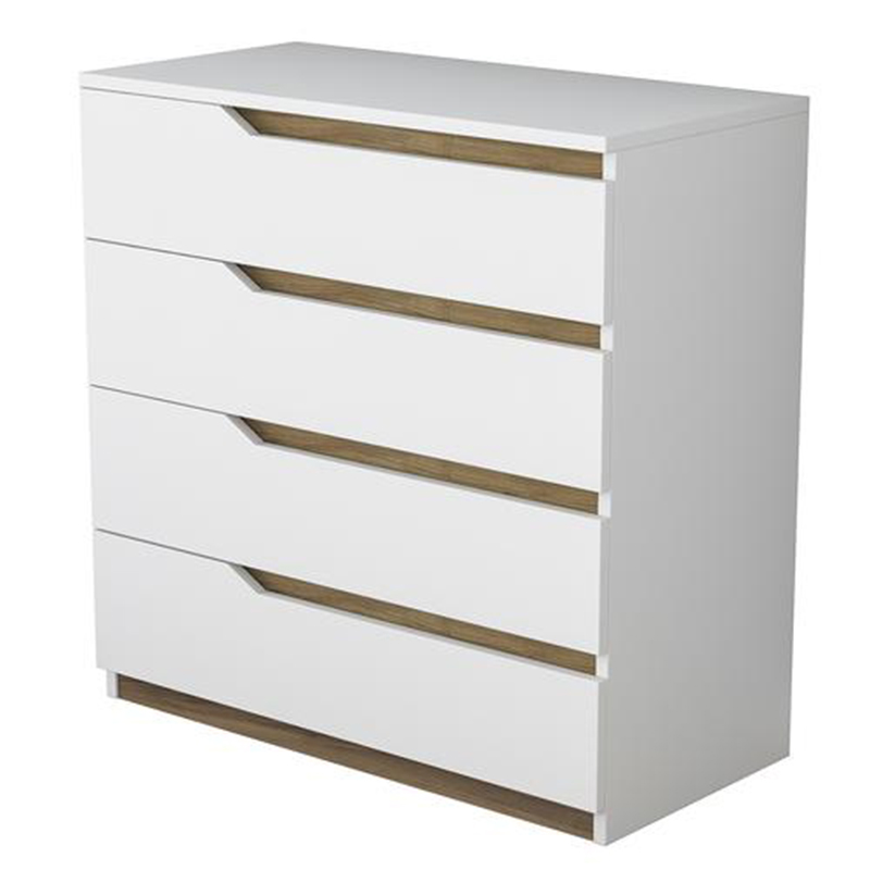 Συρταριέρα Art Maison Liguria - Walnut White (80x47x92εκ) Συρταριέρα Art Maison Liguria - Walnut White (80x47x92εκ)