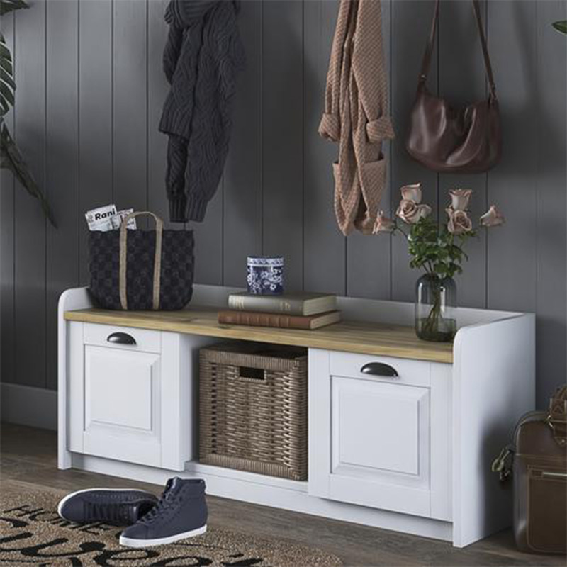 Έπιπλο εισόδου Art Maison Crotone - White Walnut (120x40x45εκ.)