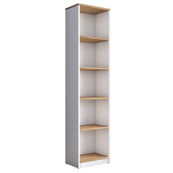 Βιβλιοθήκη Art Maison Larkspur - Natural White (40x25x161.80εκ.)