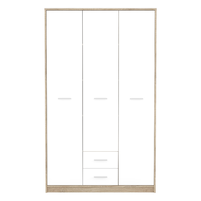 Ντουλάπα ρούχων τρίφυλλη Art Maison Willimantic - Natural White (118.5x54x196.5εκ.) Ντουλάπα ρούχων τρίφυλλη Art Maison Willimantic - Natural White (118.5x54x196.5εκ.)