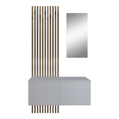 Έπιπλο εισόδου Art Maison Acerra - Natural (100x37x199.5εκ.)