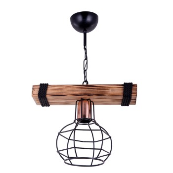 Φωτιστικό οροφής Art Maison Moncalieri - Walnut Black (28,5x15x50εκ)