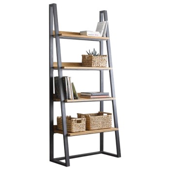 Βιβλιοθήκη Art Maison Zermeghedo - Wallnut Black (75x36x185εκ.) Βιβλιοθήκη Art Maison Zermeghedo - Wallnut Black (75x36x185εκ.)