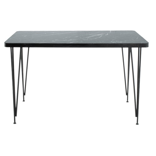 Τραπέζι Art Maison Νουόρο - Black (120x73x73εκ)