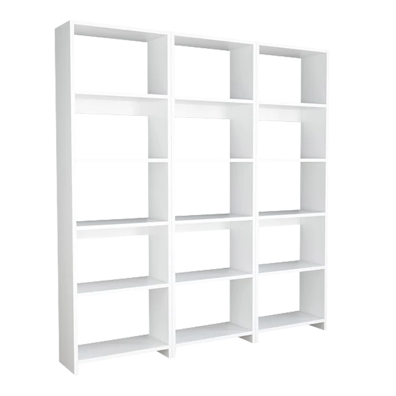 Βιβλιοθήκη Art Maison Pawmi σε λευκή απόχρωση 146x22x123εκ Βιβλιοθήκη Art Maison Pawmi σε λευκή απόχρωση 146x22x123εκ