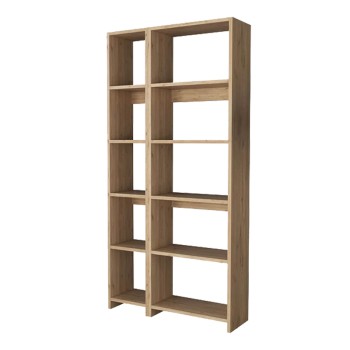 Βιβλιοθήκη Art Maison Pawniard σε oak απόχρωση 77x22x160εκ