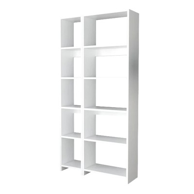 Βιβλιοθήκη Art Maison Pawniard σε λευκή απόχρωση 77x22x160εκ Βιβλιοθήκη Art Maison Pawniard σε λευκή απόχρωση 77x22x160εκ