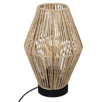 Επιτραπέζιο φωτιστικό Art Maison La Spezia - Beige (Φ19x32εκ.)
