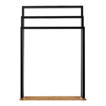 Κρεμάστρα επιδαπέδια Art Maison Sicily - Natural Black (55x24x82εκ.)