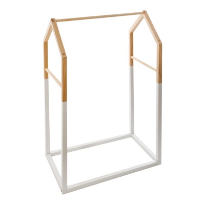 Παιδική κρεμάστρα Art Maison Morelull ξύλο πεύκου σε φυσική με λευκή απόχρωση 60x37x100εκ