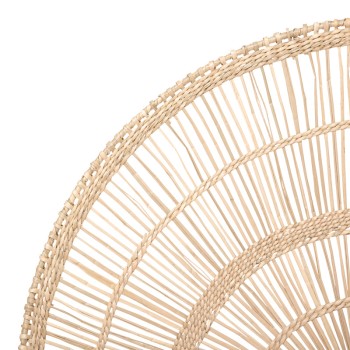 Διακοσμητικό τοίχου Art Maison Craspedia pe rattan σε φυσική απόχρωση 60.7x1.5x35.5εκ