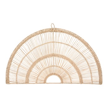 Διακοσμητικό τοίχου Art Maison Craspedia pe rattan σε φυσική απόχρωση 60.7x1.5x35.5εκ